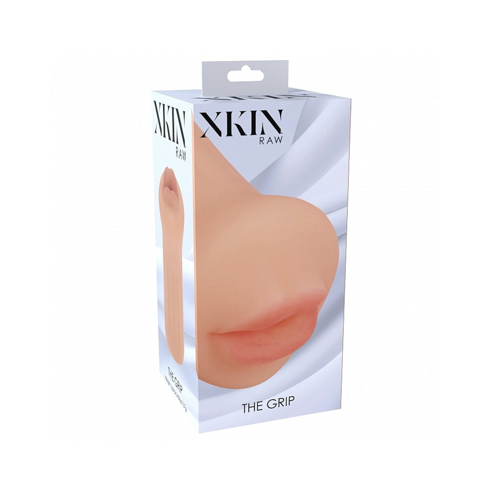 Xkin Raw The Grip Stroker - Beige Masturbator